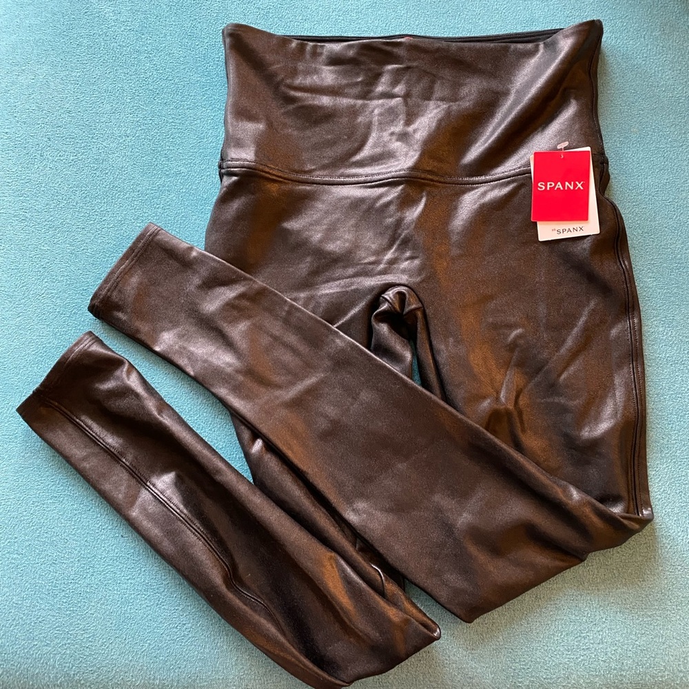 *BRAND NEW* Spanx Faux Leather Leggings